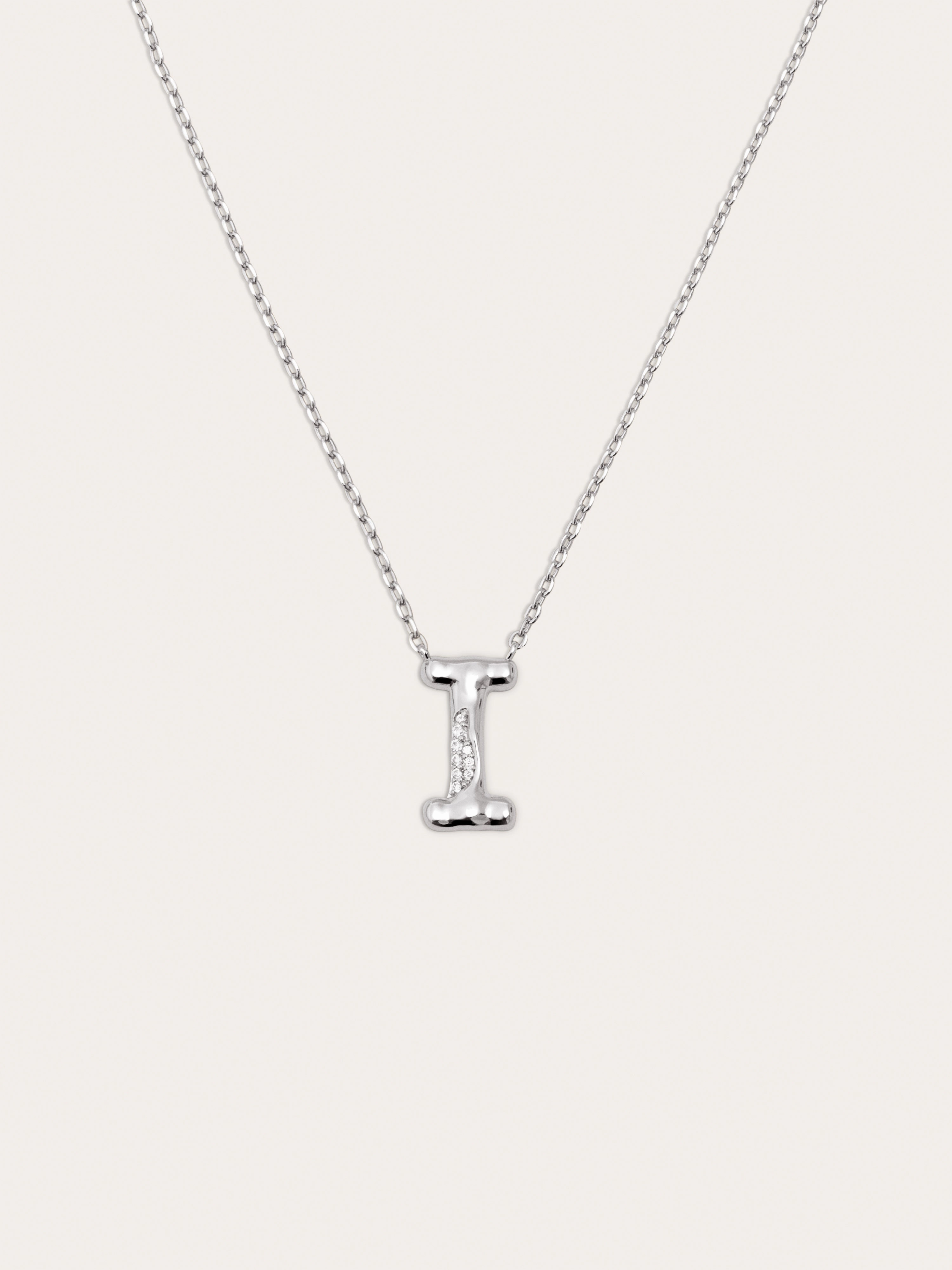 Personalized Shiny Letter Necklace