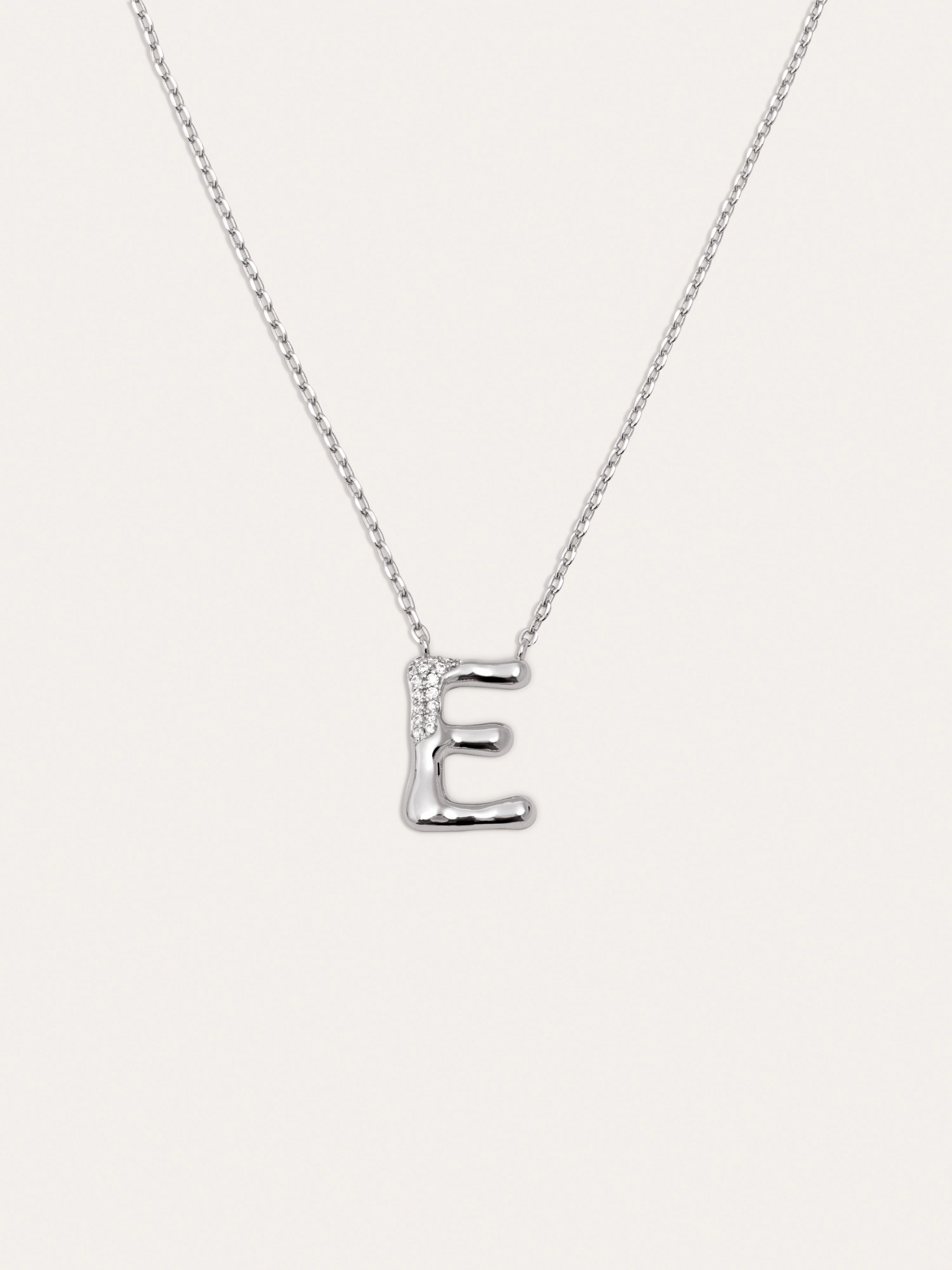 Personalized Shiny Letter Necklace