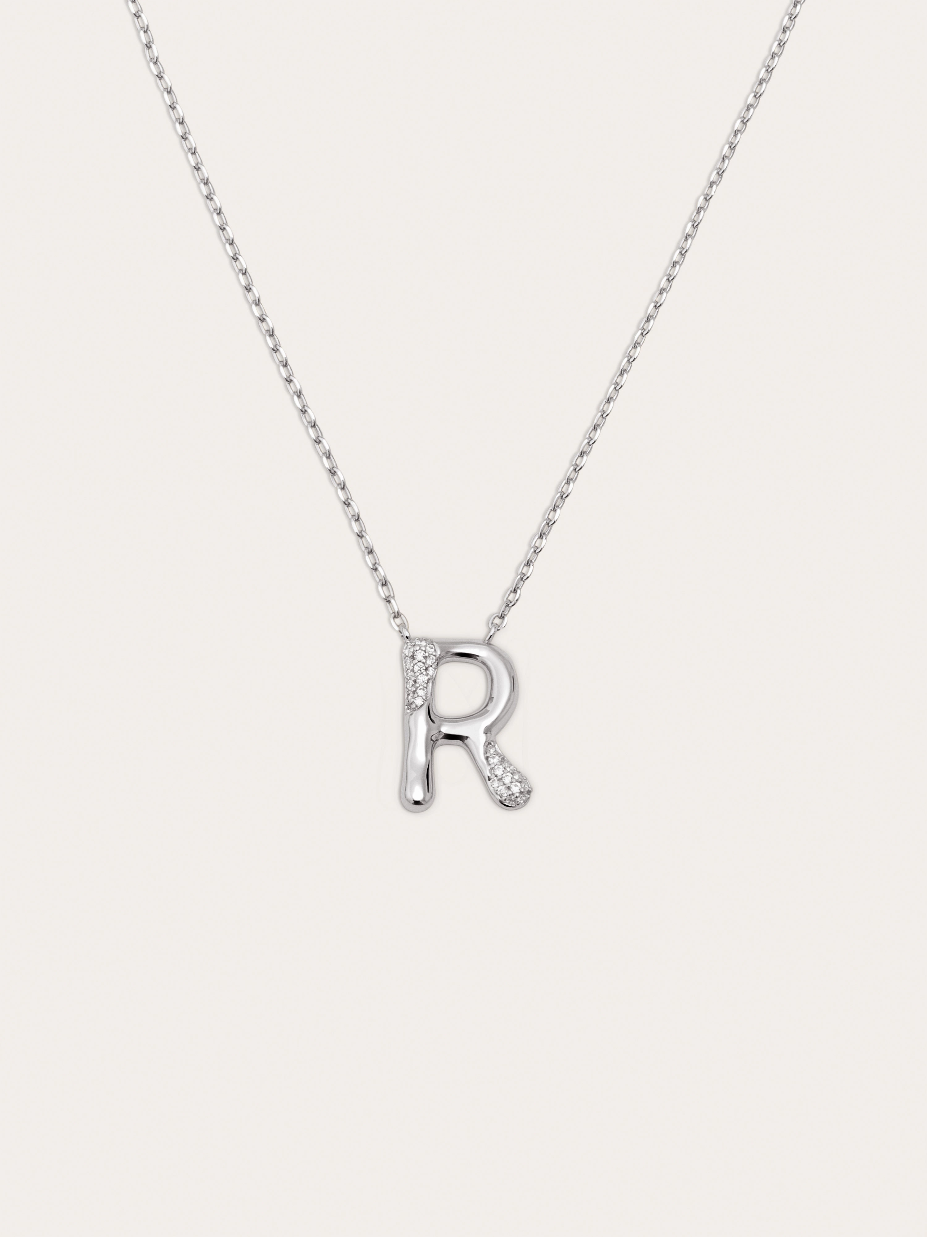 Personalized Shiny Letter Necklace