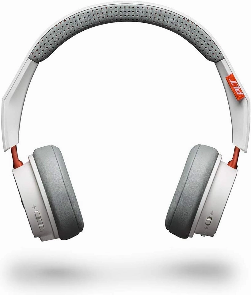 Plantronics BackBeat 500 Wireless Bluetooth Headphones - Lightweight Memory Foam Headband and Earcups - Compatible with iPhone, iPad, Android, and Other Smart Devices - White (Renewed)