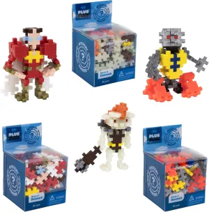 PLUS PLUS – Set of 3 Mystery Makers – Series 1, Bundle 1 – Construction Building STEM | STEAM Toy, Interlocking Mini Puzzle Blocks for Kids