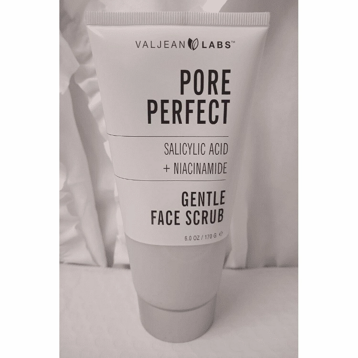 Pore Perfect Gentle Face Scrub, Salicylic Acid and Niacinamide, 6 oz