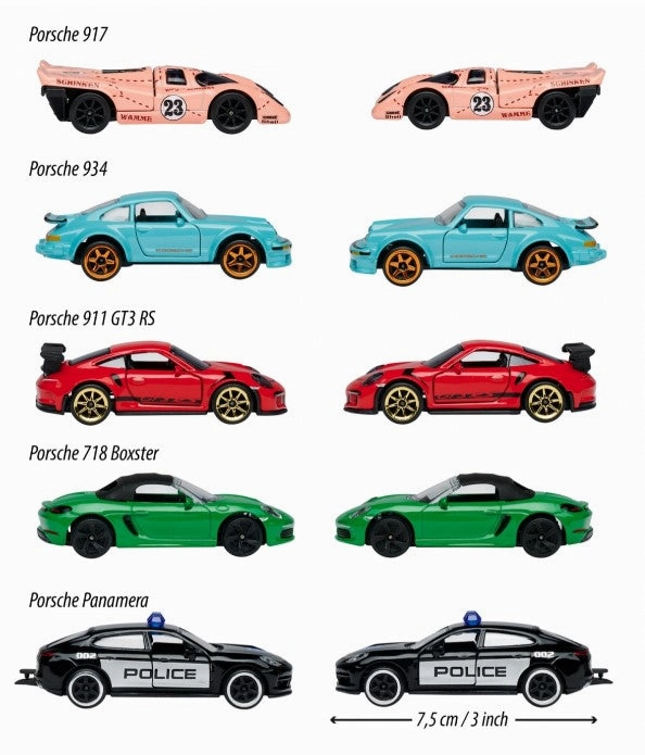 Porsche 5 pcs Giftpack | Majorette
