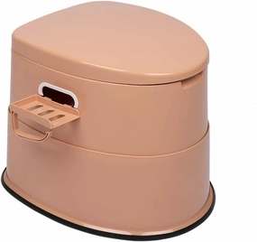 Portable Toilet for Camping,Portable Toilet with Non-Slip Mat for Car,Travel Toilet for Camp,Hiking,Long Trips,Traffic Jam, Elderly,PP Plastic,Washable,Sturdy