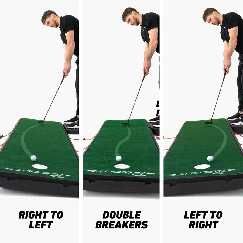 Puttout AirBreak Adjustable Putting Mat