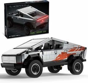 QLT QIAOLETONG Truck Building Block Toy, Car Building Set, Scale Model Car Gift for Adults, Authentically Detailed Build and Display Model for Home or Office Décor, 1067pcs