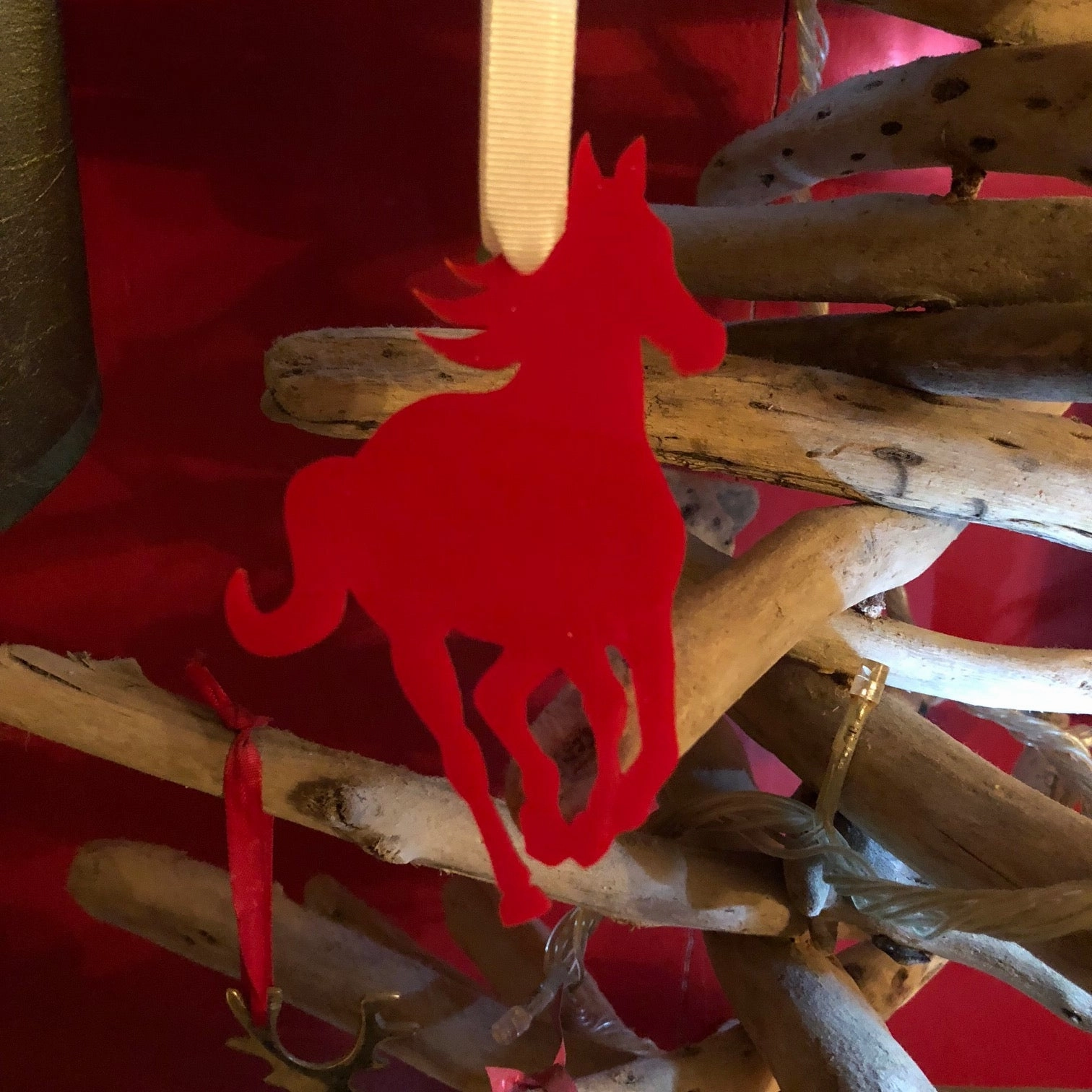 Racing Horse Christmas Tree Decoration