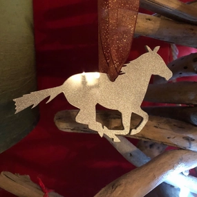 Racing Horse Christmas Tree Decoration