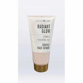 Radiant Glow Gentle Face Scrub, Vitamin C and Hyaluronic Acid, 6 oz