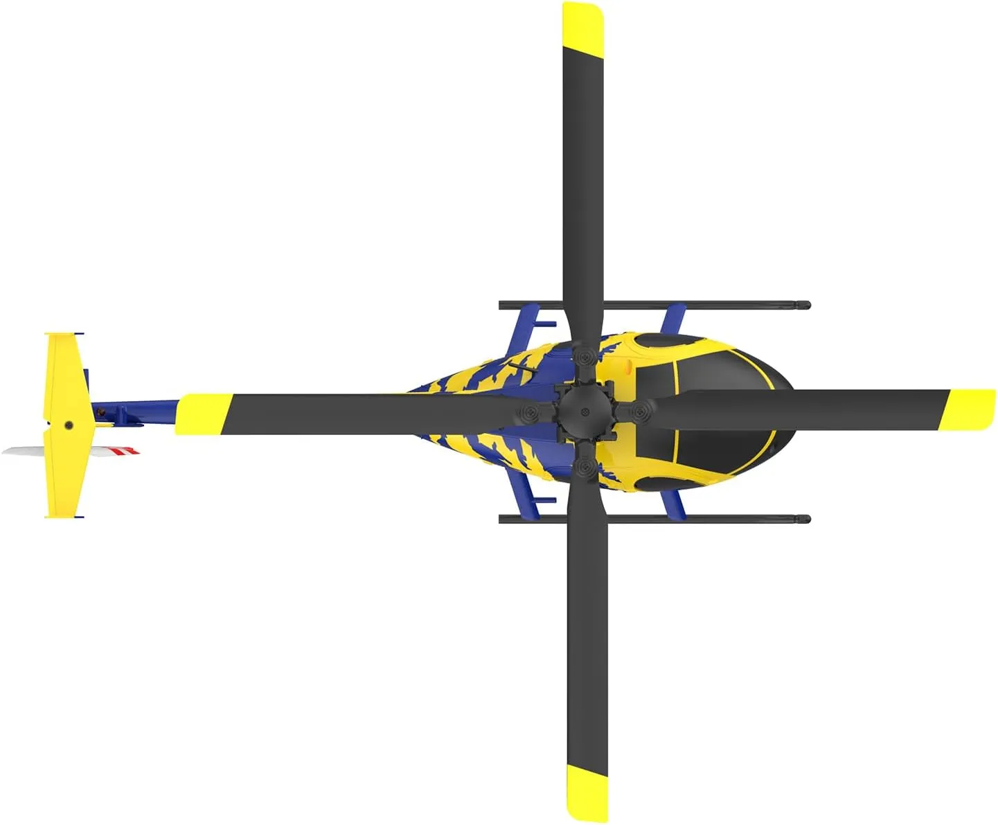 RC ERA C184 MD500 2.4G 4CH RC Helicopter with Optical Flow Sensor, Altitude Hold, Realistic Simulation, Upgraded Transmitter (Lightstream Version/4 Battery)