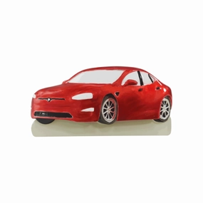 Red Sports Car Personalized Christmas Ornament