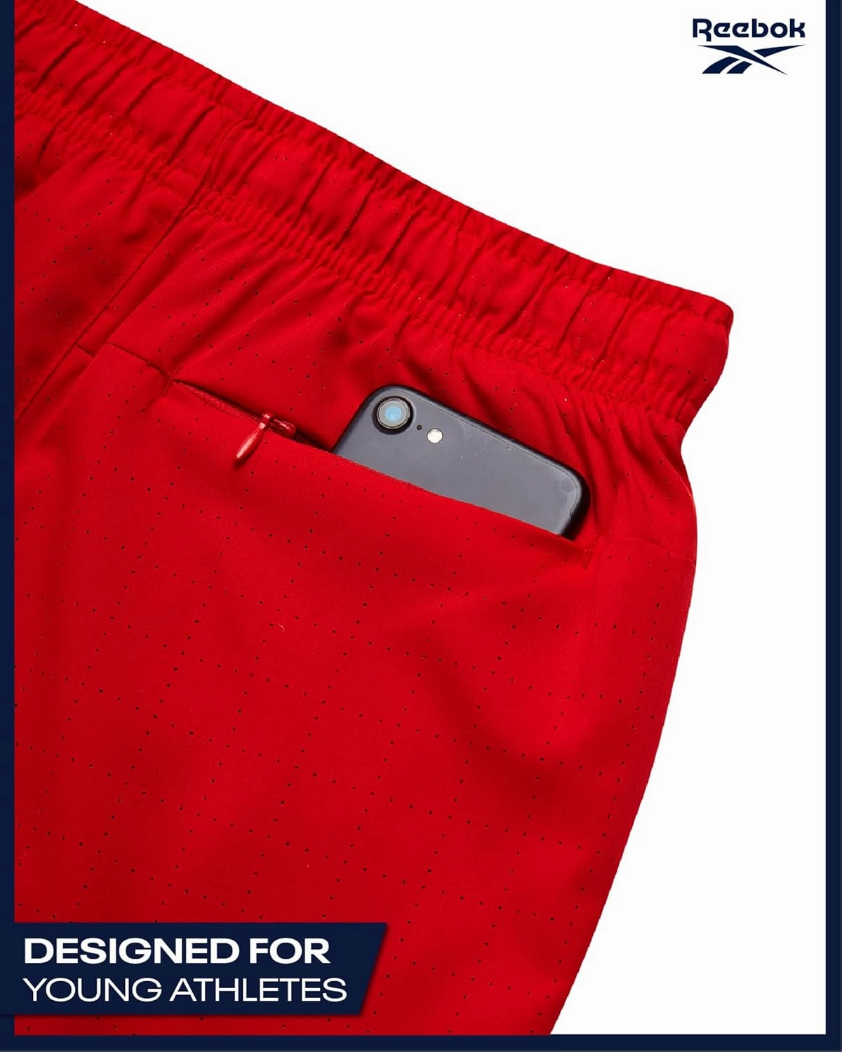Reebok Boys Shorts - 2 in 1 Basketball Shorts with Compression Liner and Pockets - Gym and Running Boys Athletic Shorts