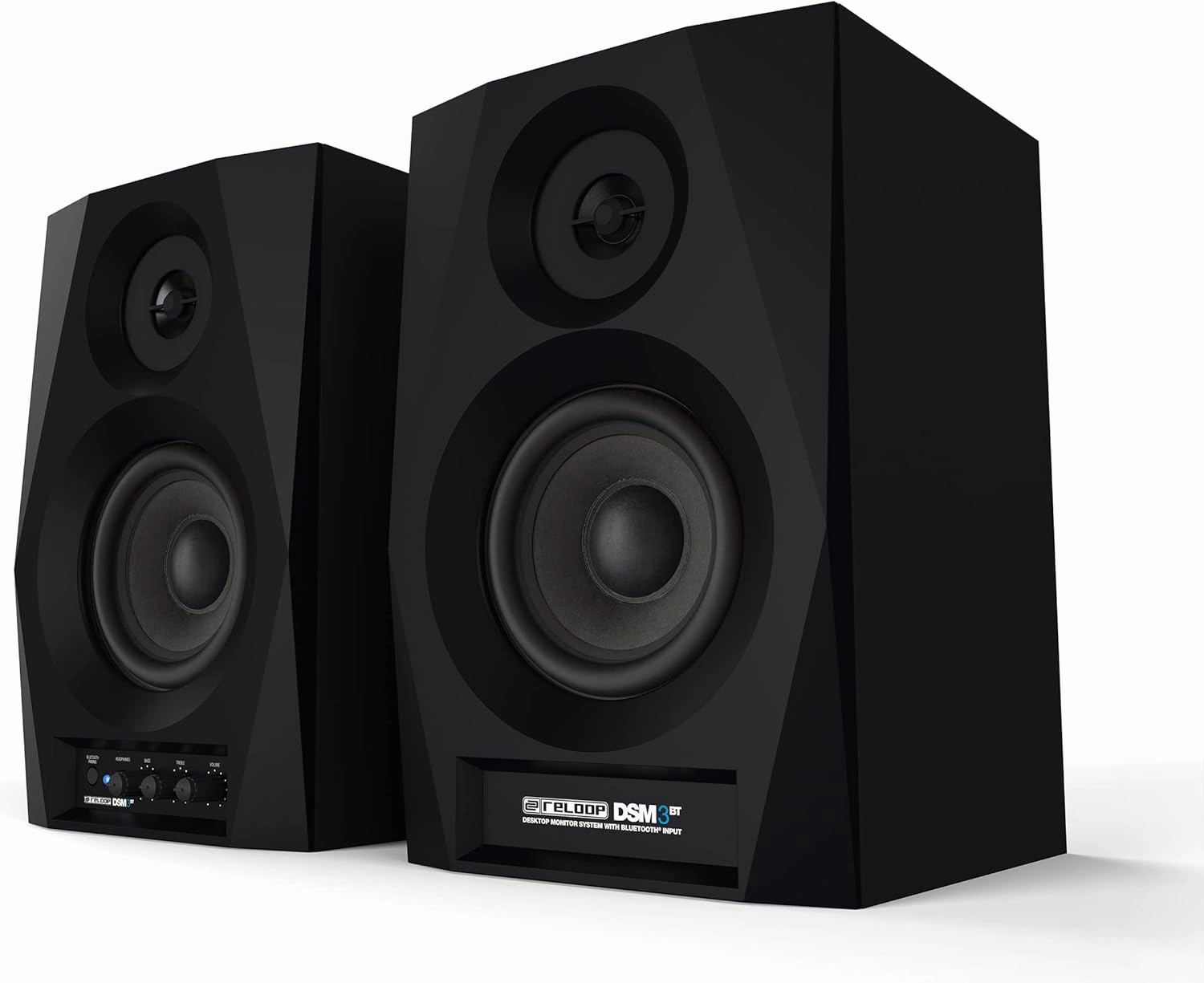 Reloop DSM-3-BT Smart Desktop Monitor System with Wireless Input
