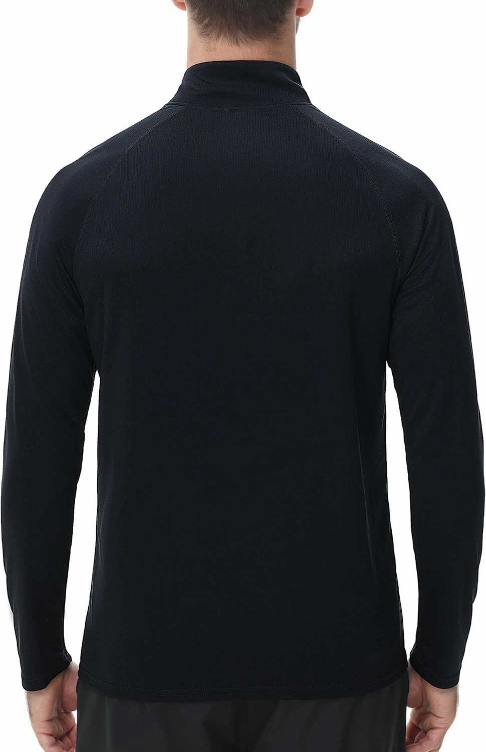 Roadbox UPF 50  Running Shirts for Men - Long Sleeve Quick Dry 1/4 Zip Pullover for Fishing Outdoor Hiking Athletic Workout