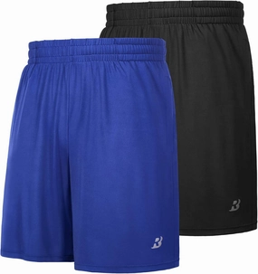 Roadbox Workout Shorts for Men Athletic Gym Running Basketball Quick Dry Short 7 Inch with Pockets for Fitness Sports 2 Pack