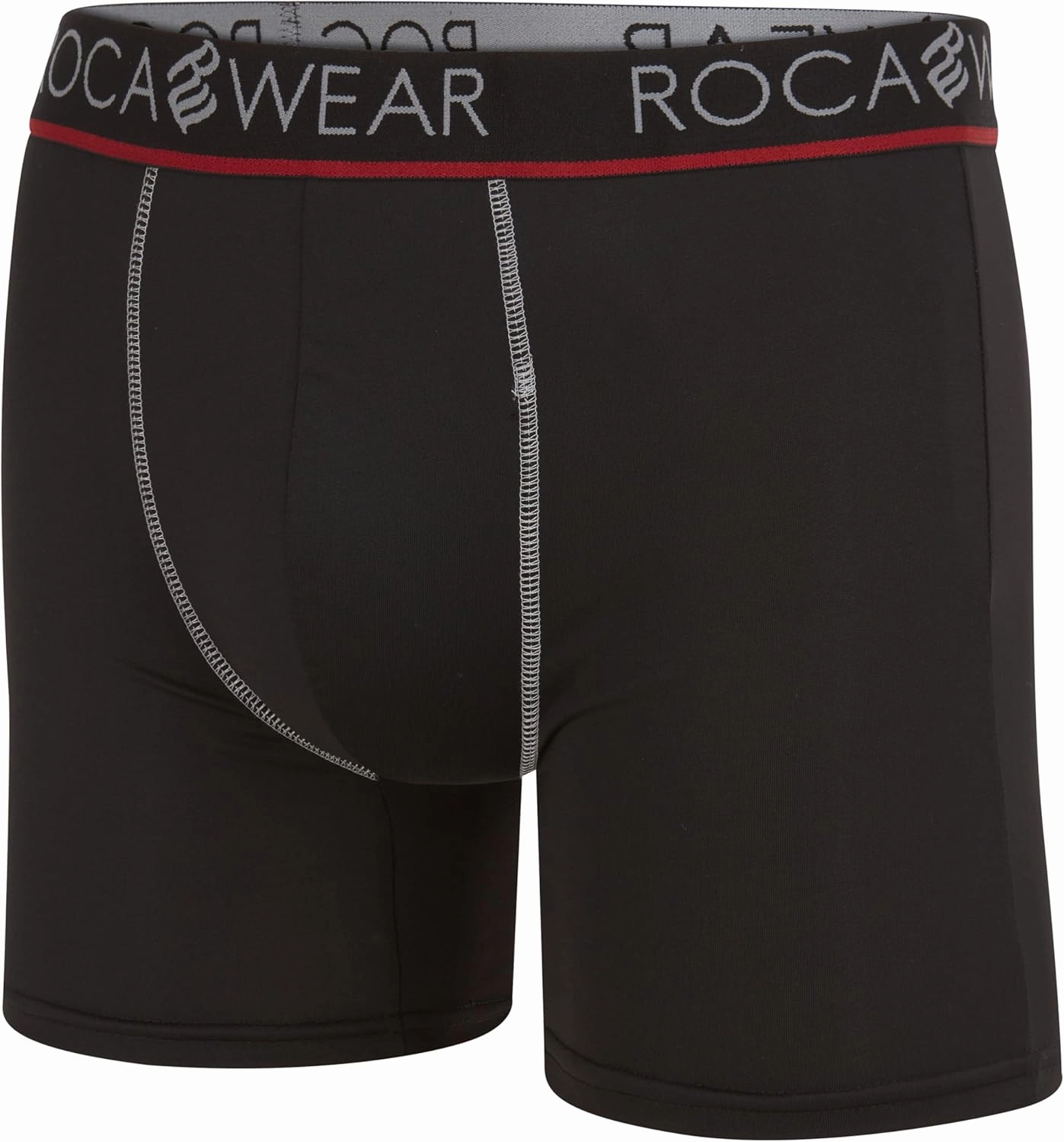 Rocawear Performance 4, 5 or 6 Pack Sport Fit Underwear, Stretch Performance Breathable Cool Support Men Boxer Briefs