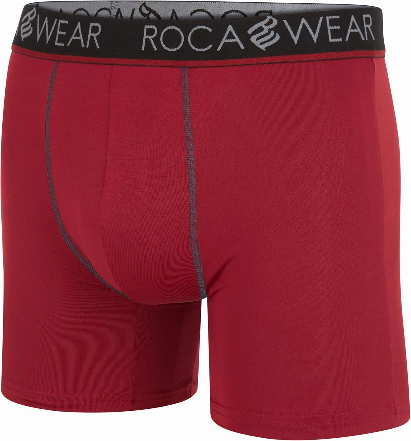 Rocawear Performance 4, 5 or 6 Pack Sport Fit Underwear, Stretch Performance Breathable Cool Support Men Boxer Briefs