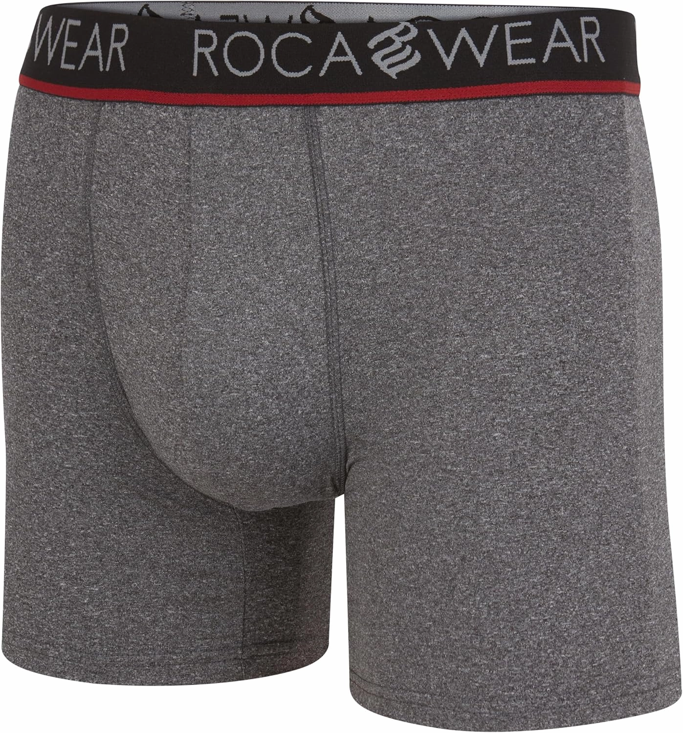 Rocawear Performance 4, 5 or 6 Pack Sport Fit Underwear, Stretch Performance Breathable Cool Support Men Boxer Briefs