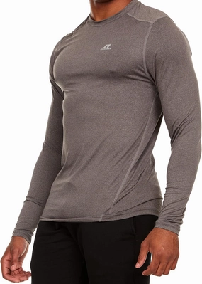 Russell Athletic Men's Fitted Not Tight Long Sleeve Performance T-Shirt