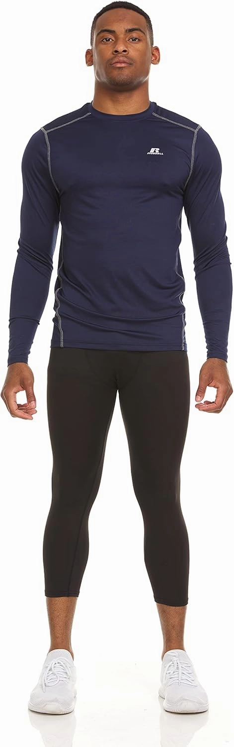 Russell Athletic Men's Fitted Not Tight Long Sleeve Performance T-Shirt