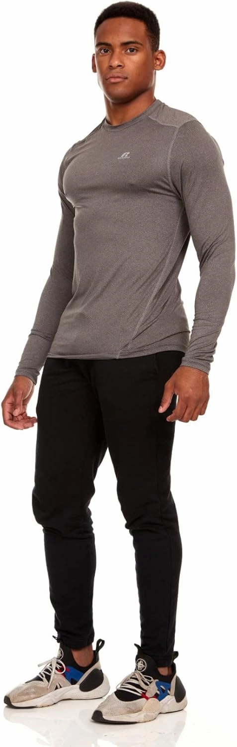 Russell Athletic Men's Fitted Not Tight Long Sleeve Performance T-Shirt