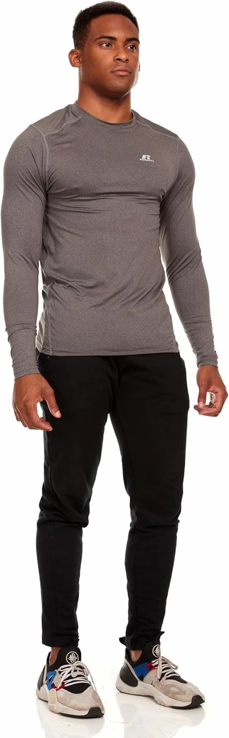 Russell Athletic Men's Fitted Not Tight Long Sleeve Performance T-Shirt