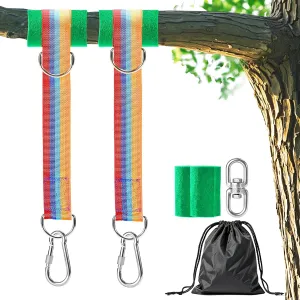 Safe Tree Swing Hanging Straps Kit, 3FT/10FT/15FT/20FT, Heavy Duty Holds 5500LBS Extra Long Adjustable Tree Swing Straps, Easy & Fast Way to Hang Any Swing or Hammock(20 FT)