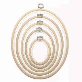 Sand Embroidery Hoop - Oval Nurge Flexible  Hoop