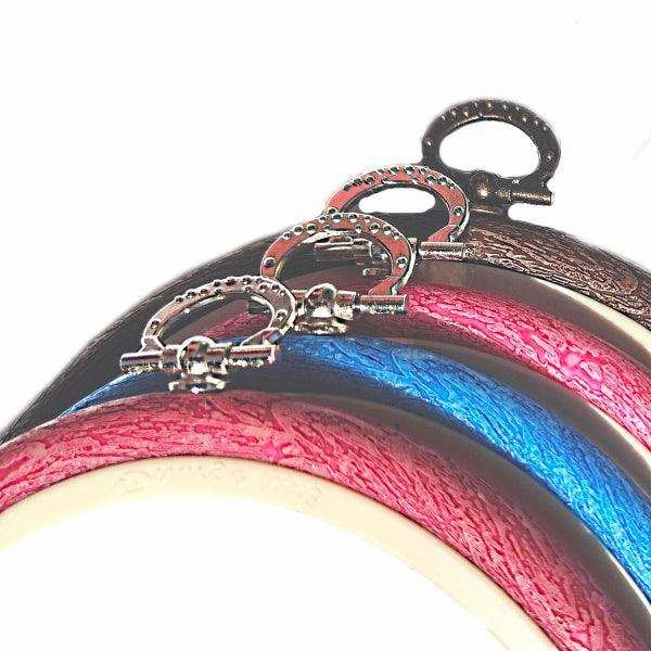 Sand Embroidery Hoop - Oval Nurge Flexible  Hoop