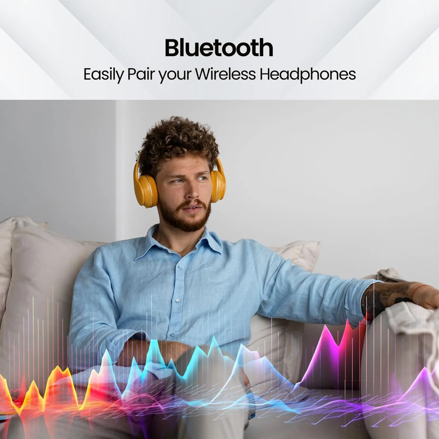 SANSUI 32" Smart LED TV Full HD, Dolby Vision HDR Atmos 16W Speakers, WebOS with Google Play, Game Optimizer, Apple Home Compatibility, Dual-Band WiFi Bluetooth 5.0 Ethernet, Frameless VESA