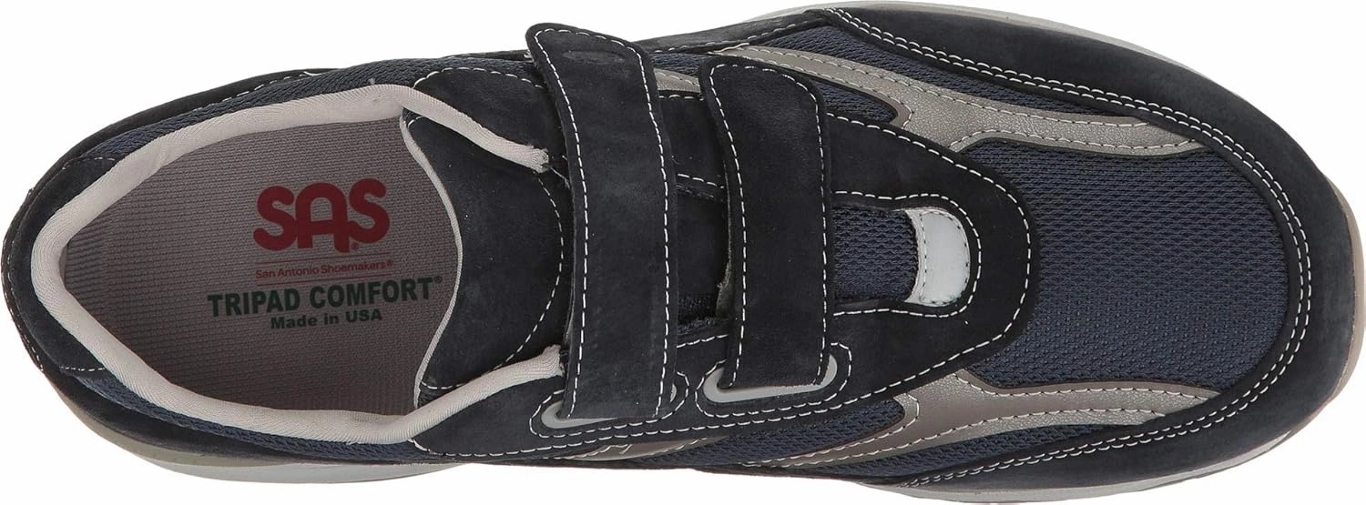 SAS JV Mesh Adjustable Comfort Walking Sneaker