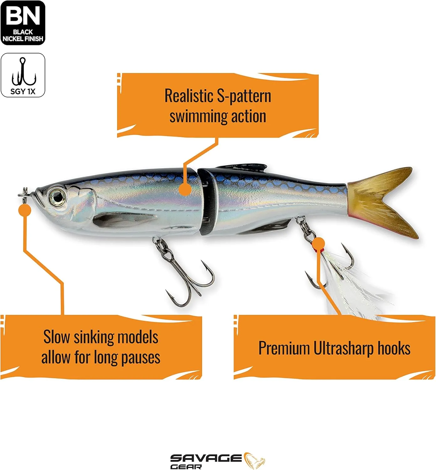 Savage Gear 3D Jointed Glide Swimmer