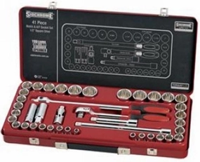 SCMT14104 1/2 Drive Metric AF Socket 41 Piece Set