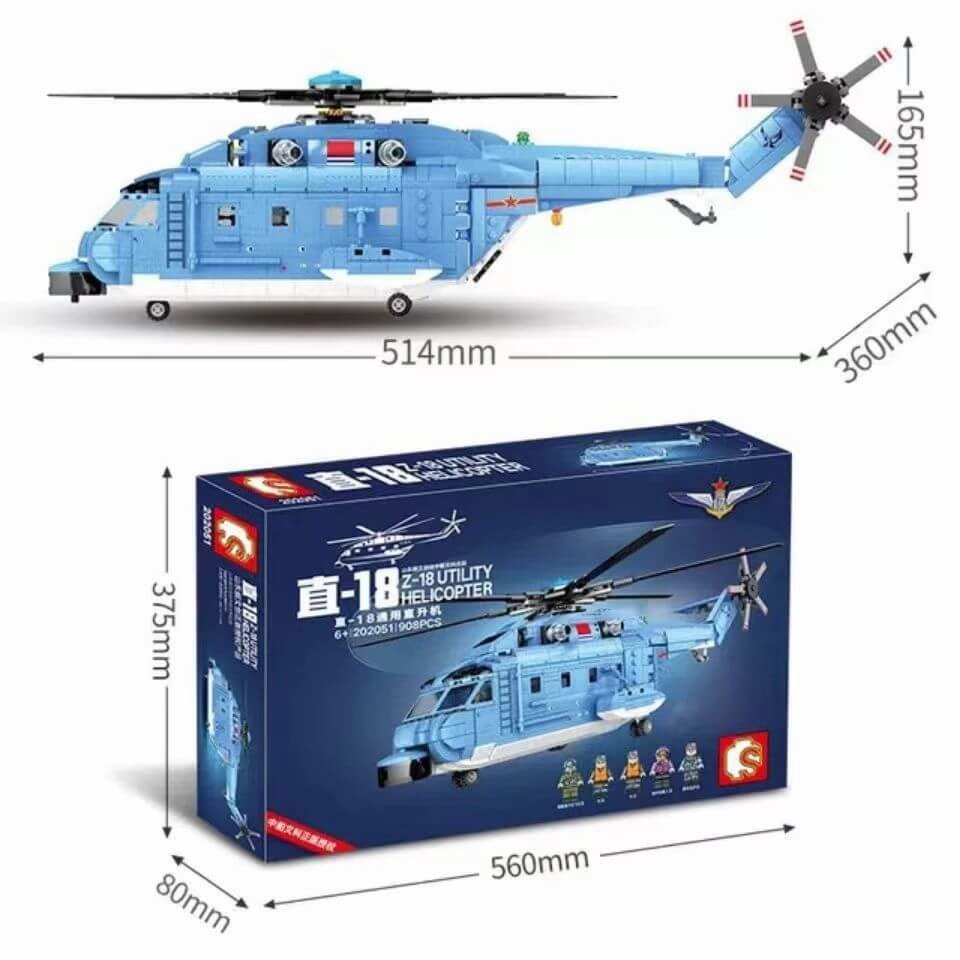 Sembo 202051  Z-18 Utility Helicopter