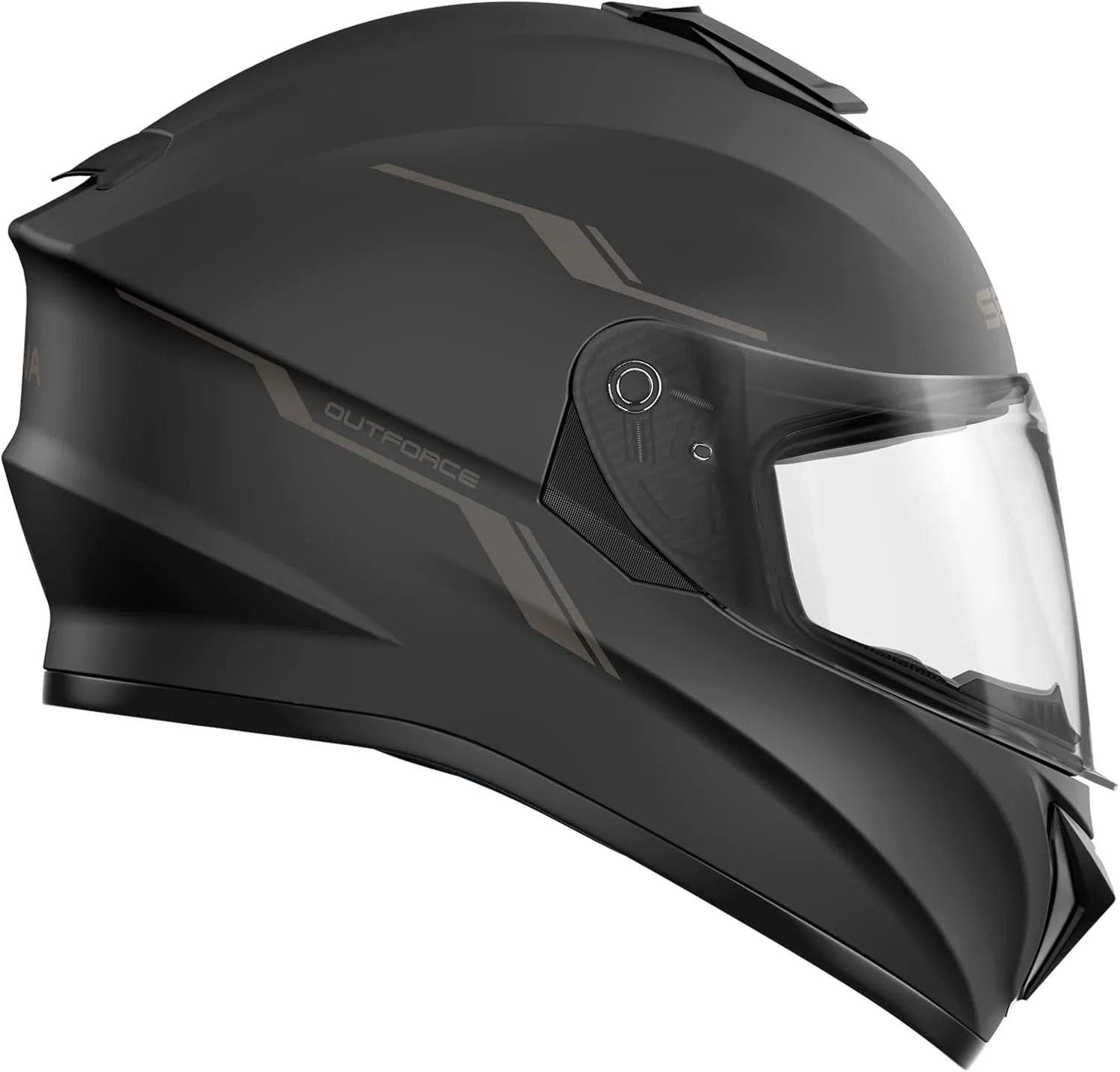 Sena OutForce Smart Helmet Full Face (Matt Black, Medium) (OUTFORCE-MB00M - SP85