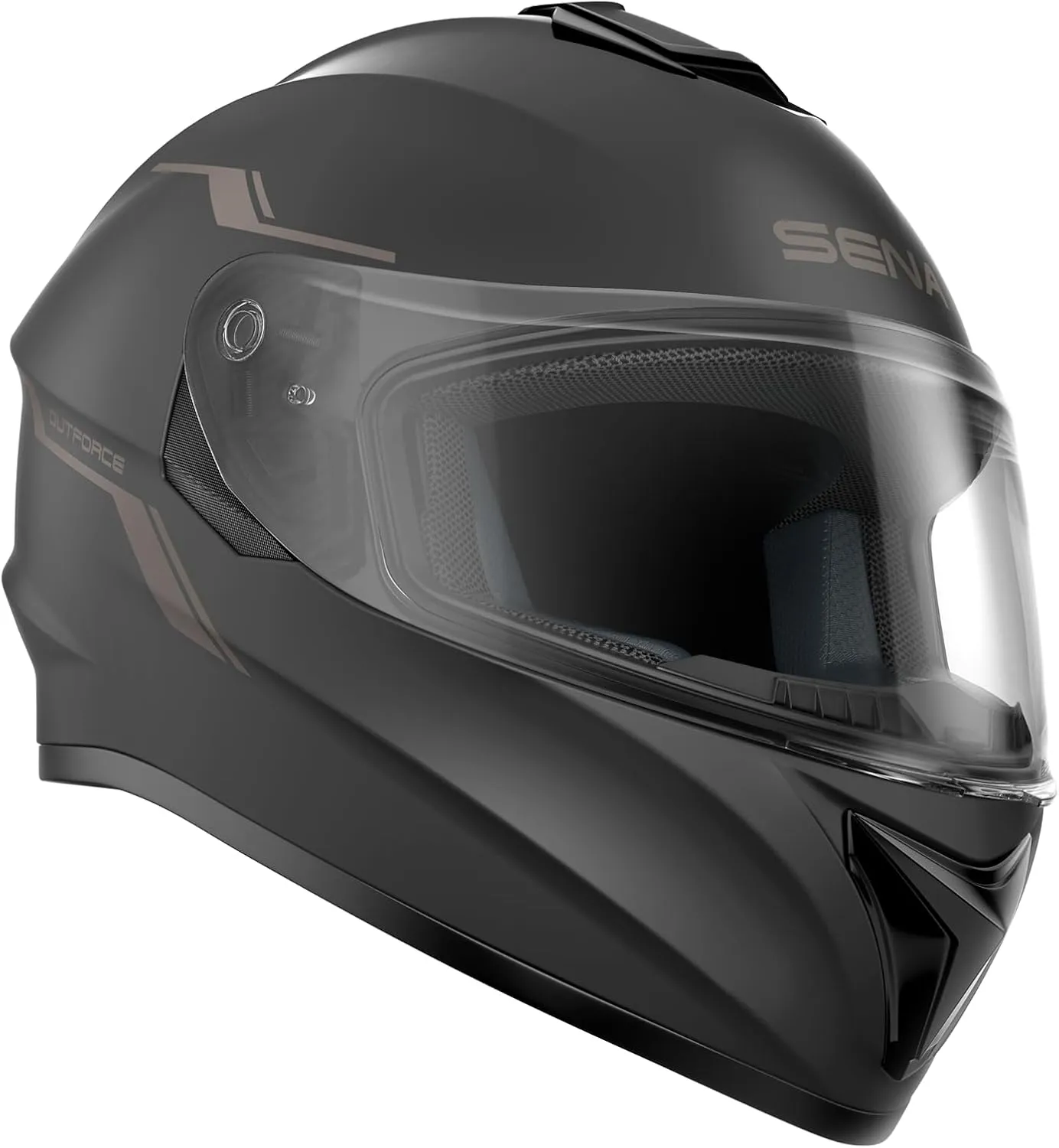 Sena OutForce Smart Helmet Full Face (Matt Black, Medium) (OUTFORCE-MB00M - SP85