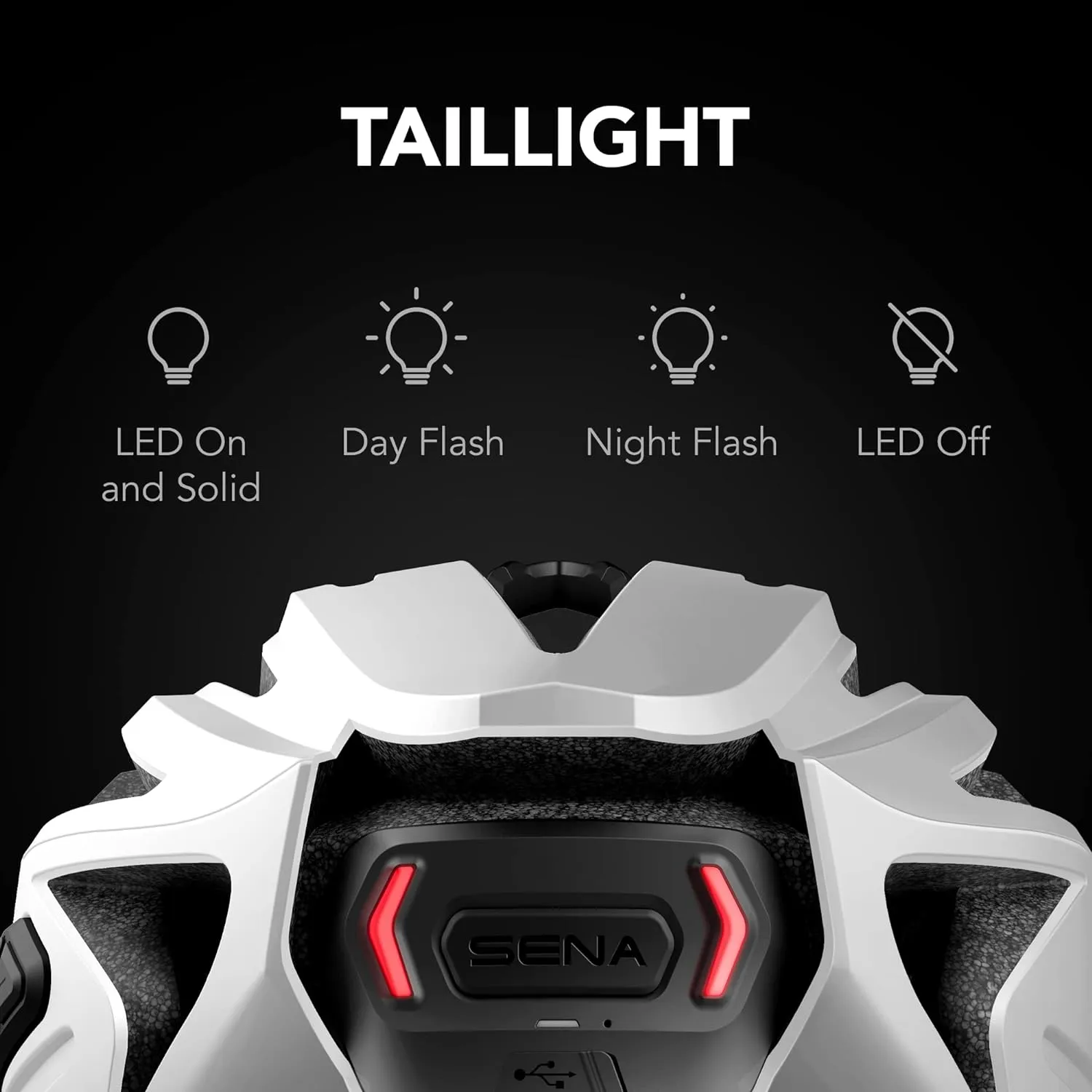 Sena R2 / R2 EVO / (Alexa Built-in) only R2X, Smart Bluetooth and Mesh Intercom Communications Road Cycling Helmet
