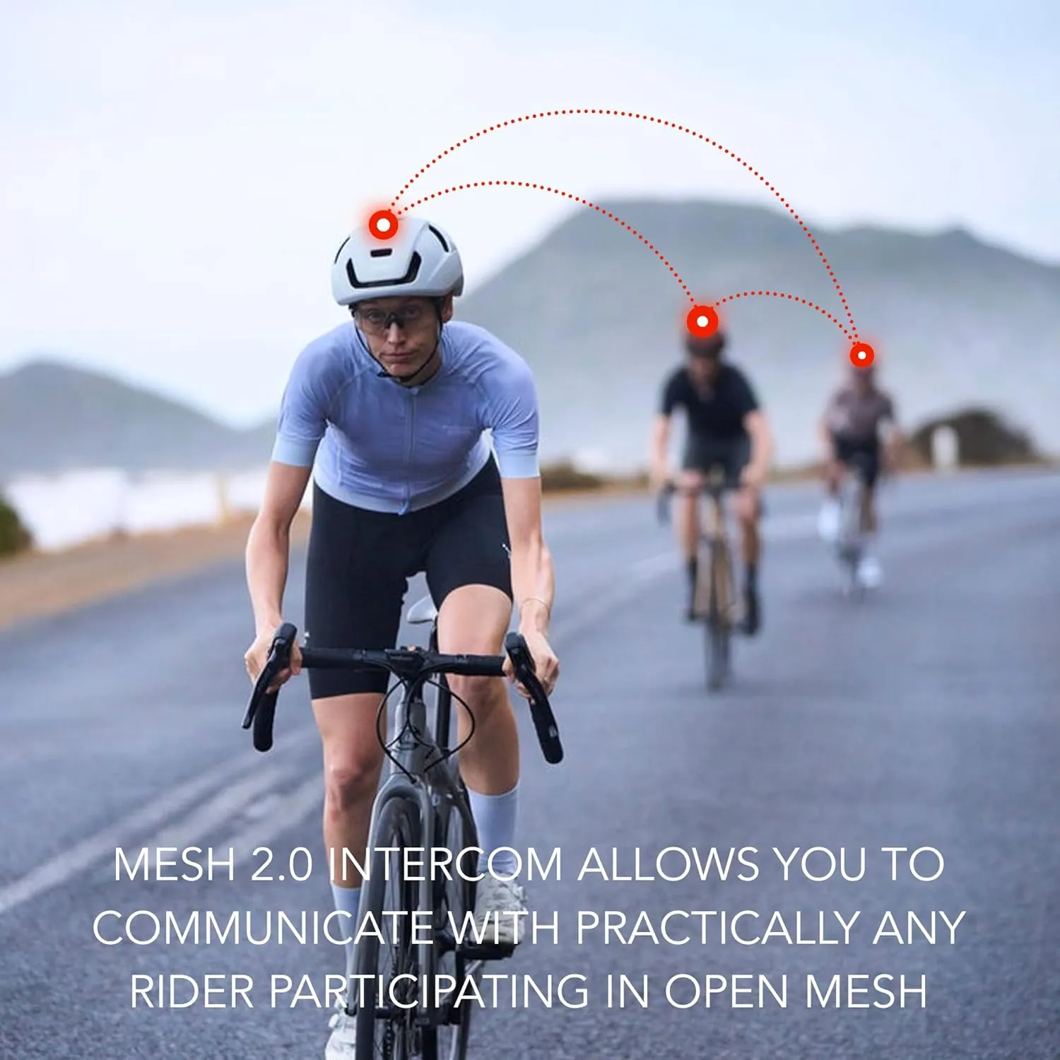 Sena S1 Mesh Intercom Smart Road Cycling Helmet