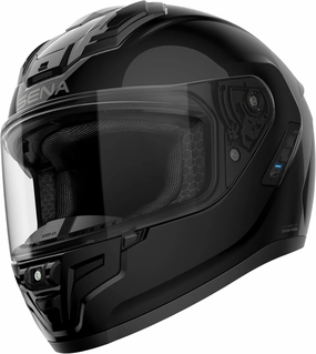 Sena Phantom Full Face Smart Motorcycle Helmet with Integrated Communications, LED Lighting, and 2nd Generation Sound by Harman Kardon