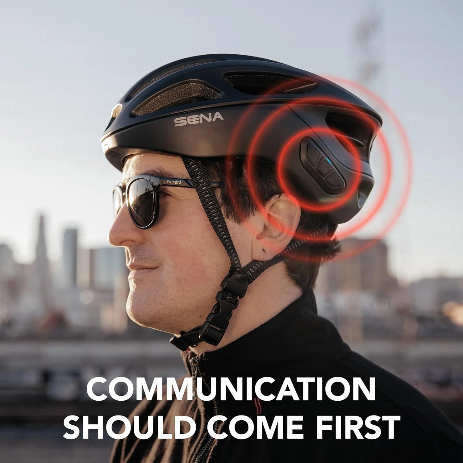 Sena R1 / R1 EVO Smart Communications Cycling Helmet