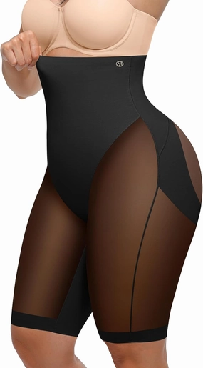 SHAPELLX Butt Lifting Shapewear for Women Tummy Control Body Shaper Shorts High Waisted Panties Under Dress