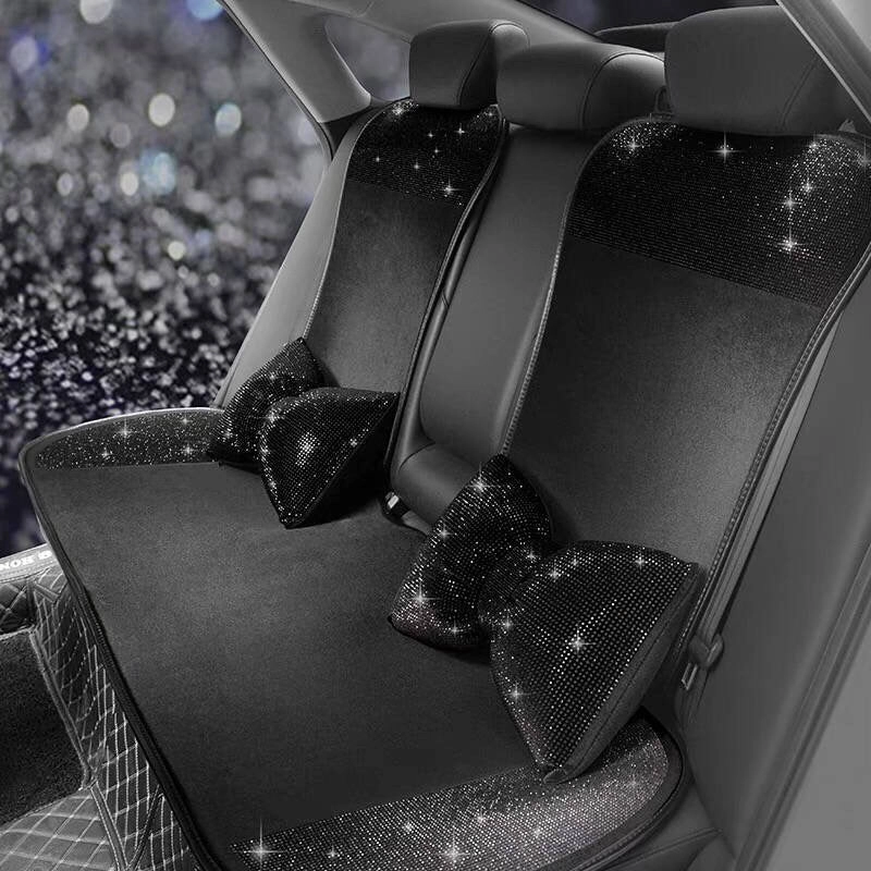 Shiny Car Seat Black