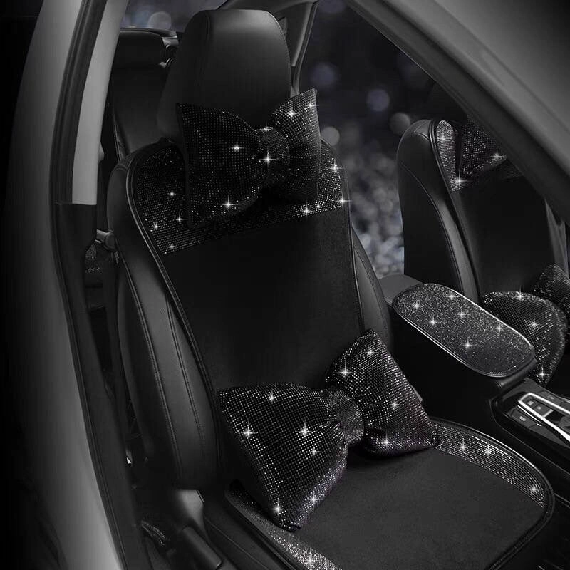 Shiny Car Seat Black