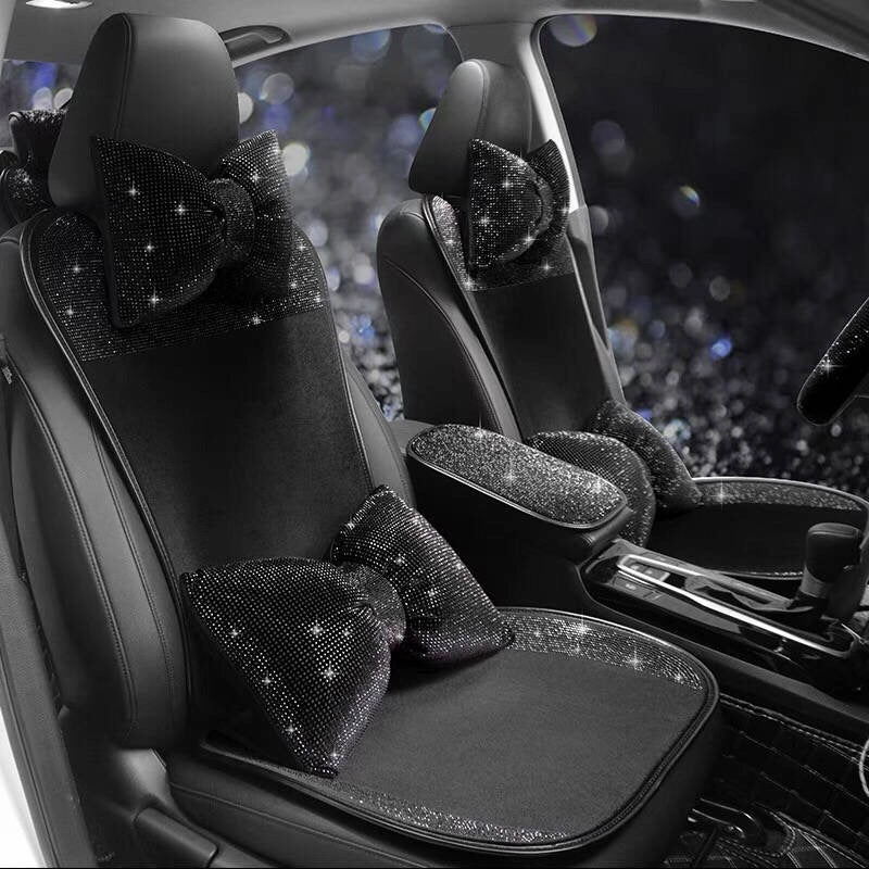 Shiny Car Seat Black