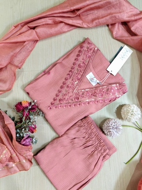 shiny dupatta set SSD11