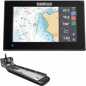 Simrad NSX Smart Chartplotter & Fish Finder with C-MAP Discover X Charts