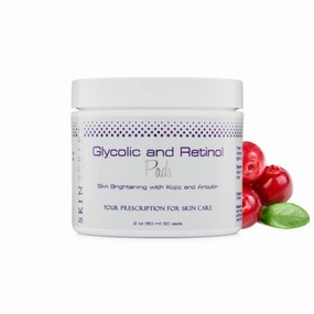Skin Script Glycolic and Retinol Pads with Kojic and Arbutin 50 pads