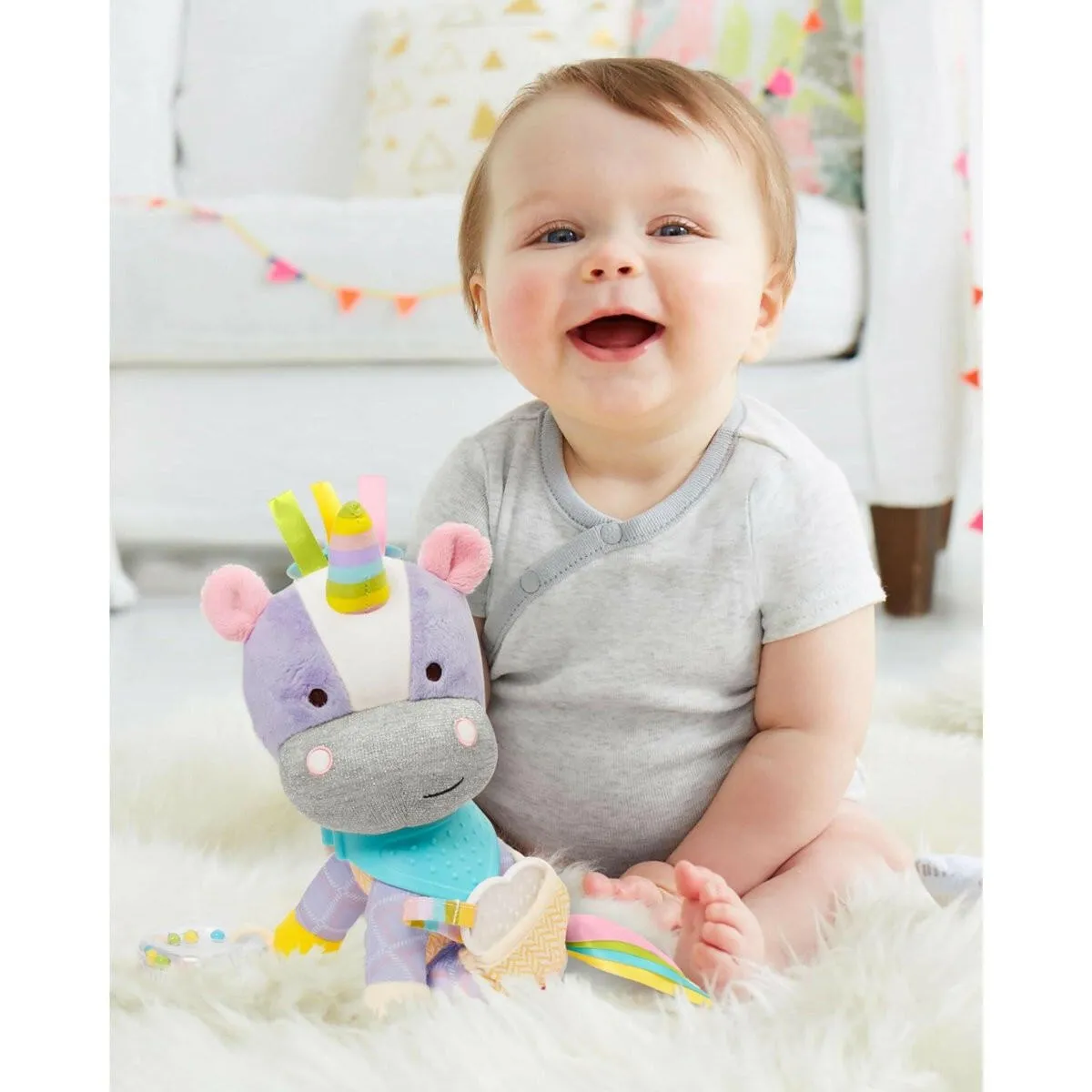 Skip Hop Bandana Buddie Activity Toy - Unicorn