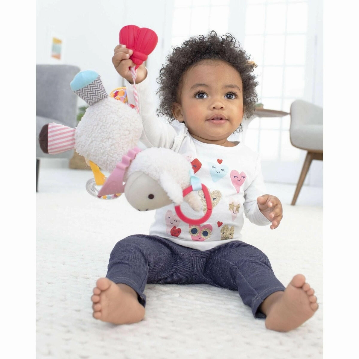 Skip Hop Bandana Buddie Activity Toy - LIama