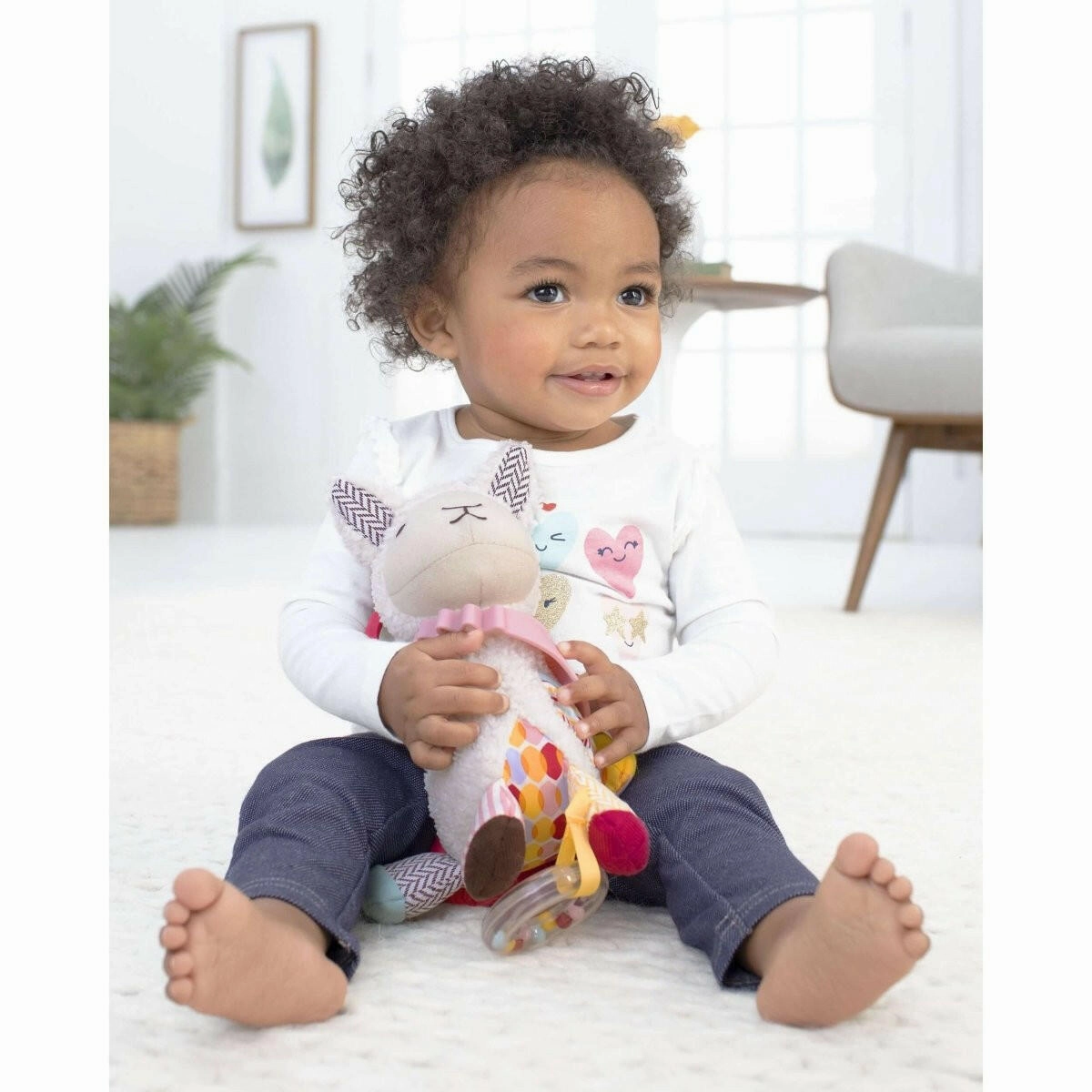 Skip Hop Bandana Buddie Activity Toy - LIama